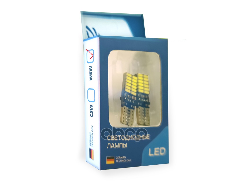 

T10401424smd2_светодиод Clearlight T10401424smd2 Комплект Светодиодных Ламп T10-4014-24Smd