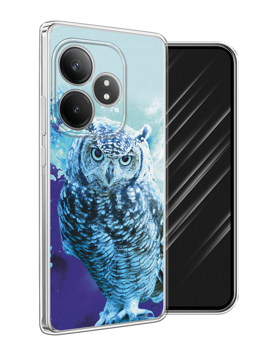 

Чехол Awog на Realme GT 6T "Сова арт 7", Синий;голубой, 2517550-1