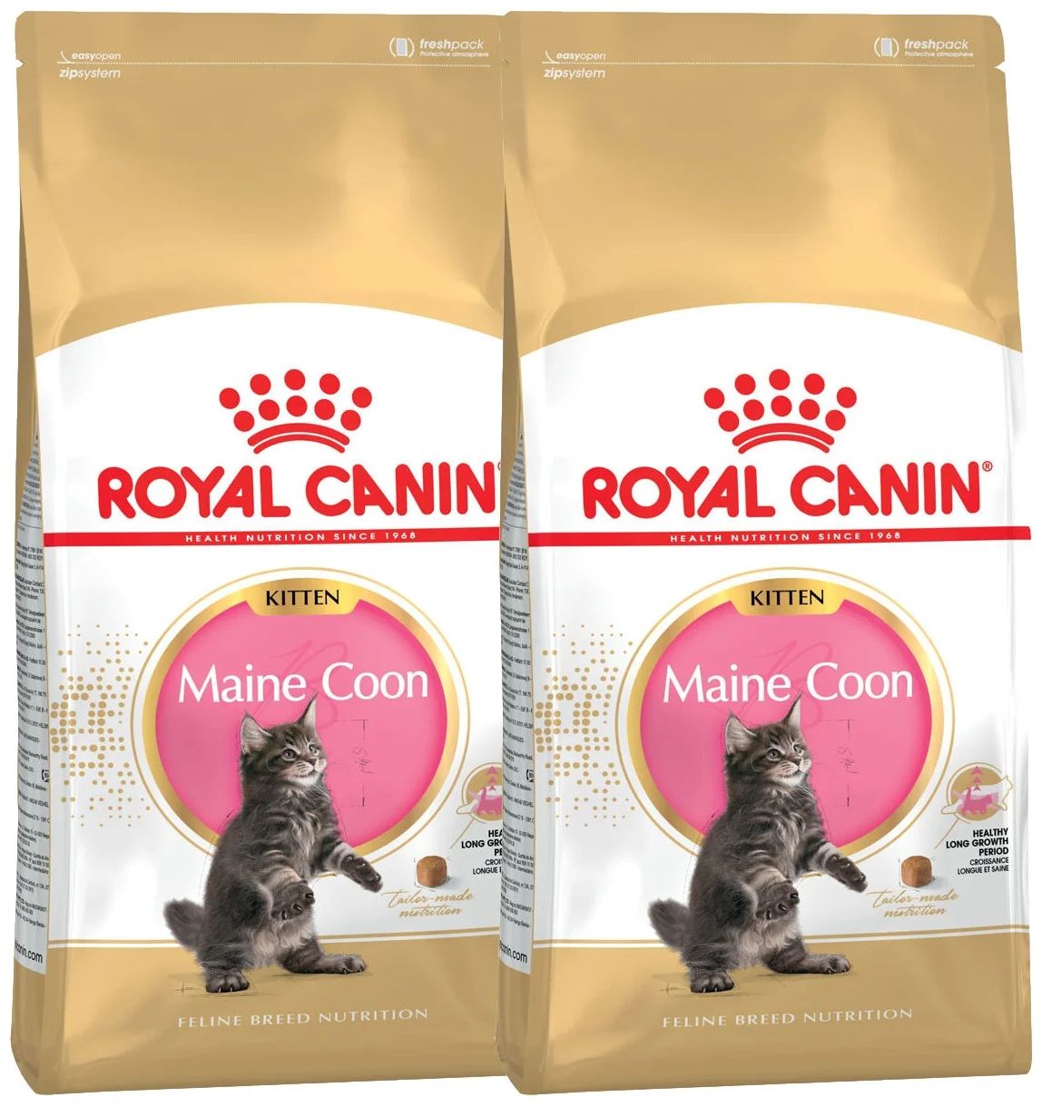 Сухой корм для котят мэйн-кун Royal Canin Maine Coon Kitten 36, 2 шт по 4 кг