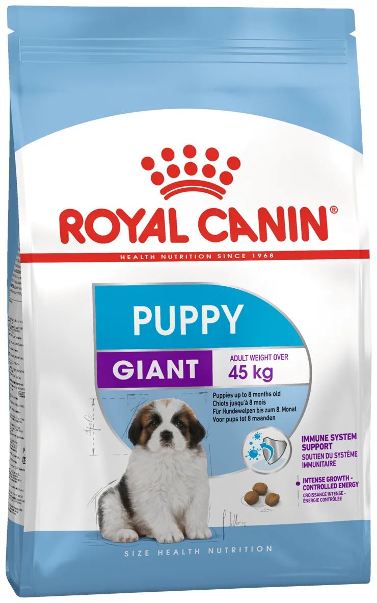 

Сухой корм для щенков Royal Canin Giant Puppy, для крупных пород, 2шт по 15кг