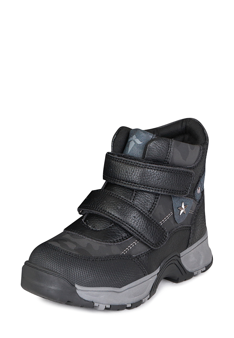 фото Ботинки детские biker k8095hw-3a черный р.26