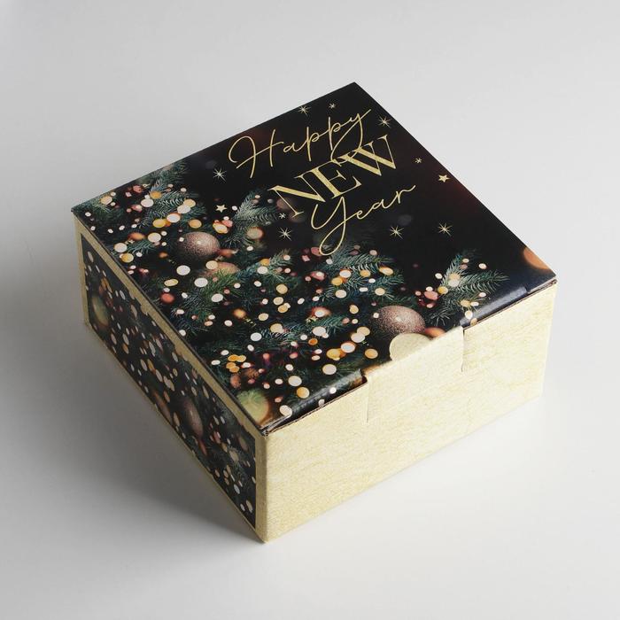 

Коробка складная Present, 15 х 15 х 7 см, Разноцветный