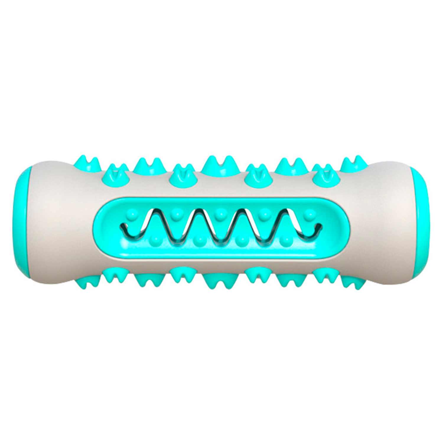 Игрушка для чистки зубов для собак 2 в 1, цвет голубой, 15х5 см, Pets & Friends PF-TEE-01