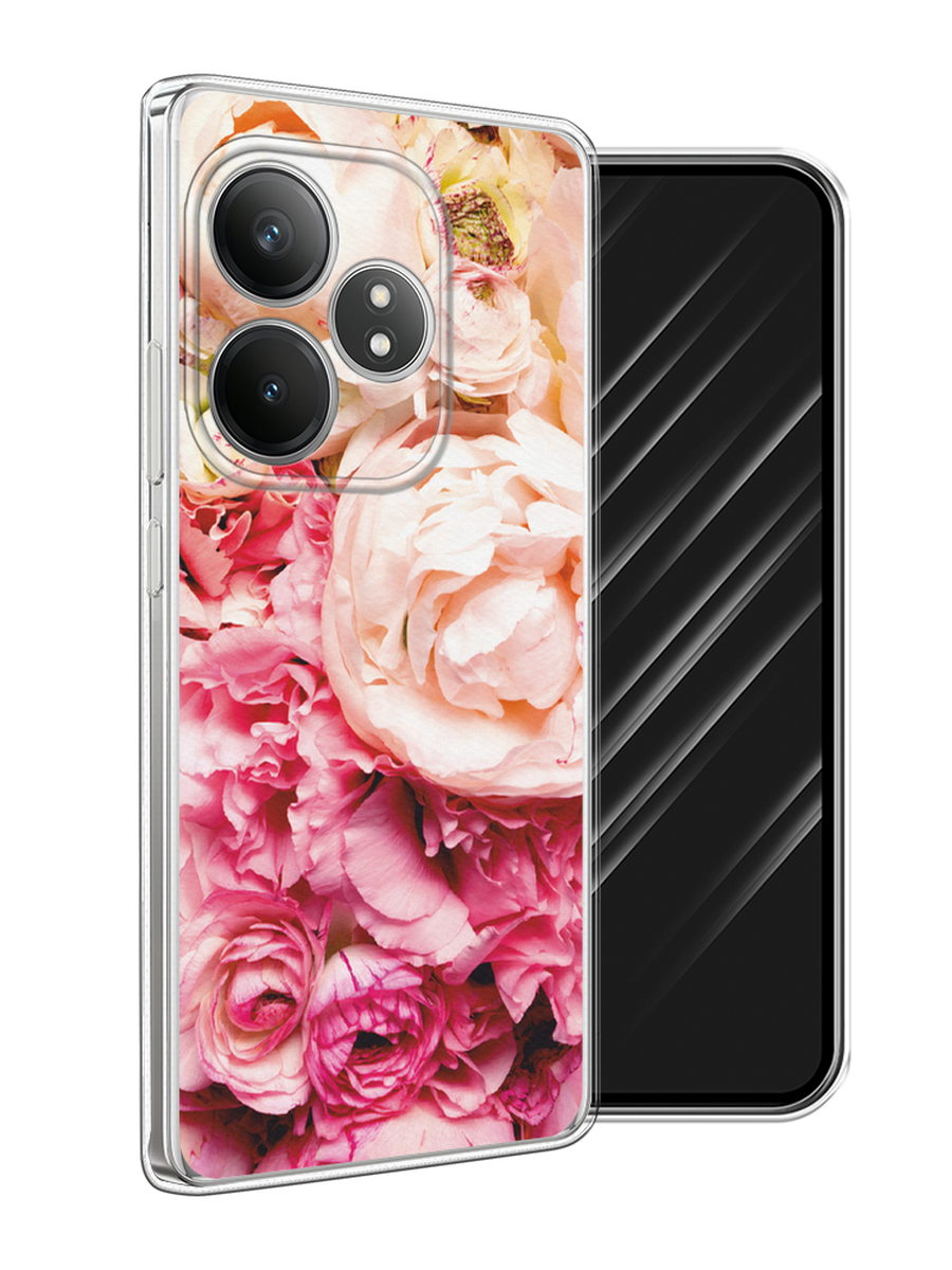 

Чехол Awog на Realme GT 6T "Пионы яркие", Розовый, 2517550-1