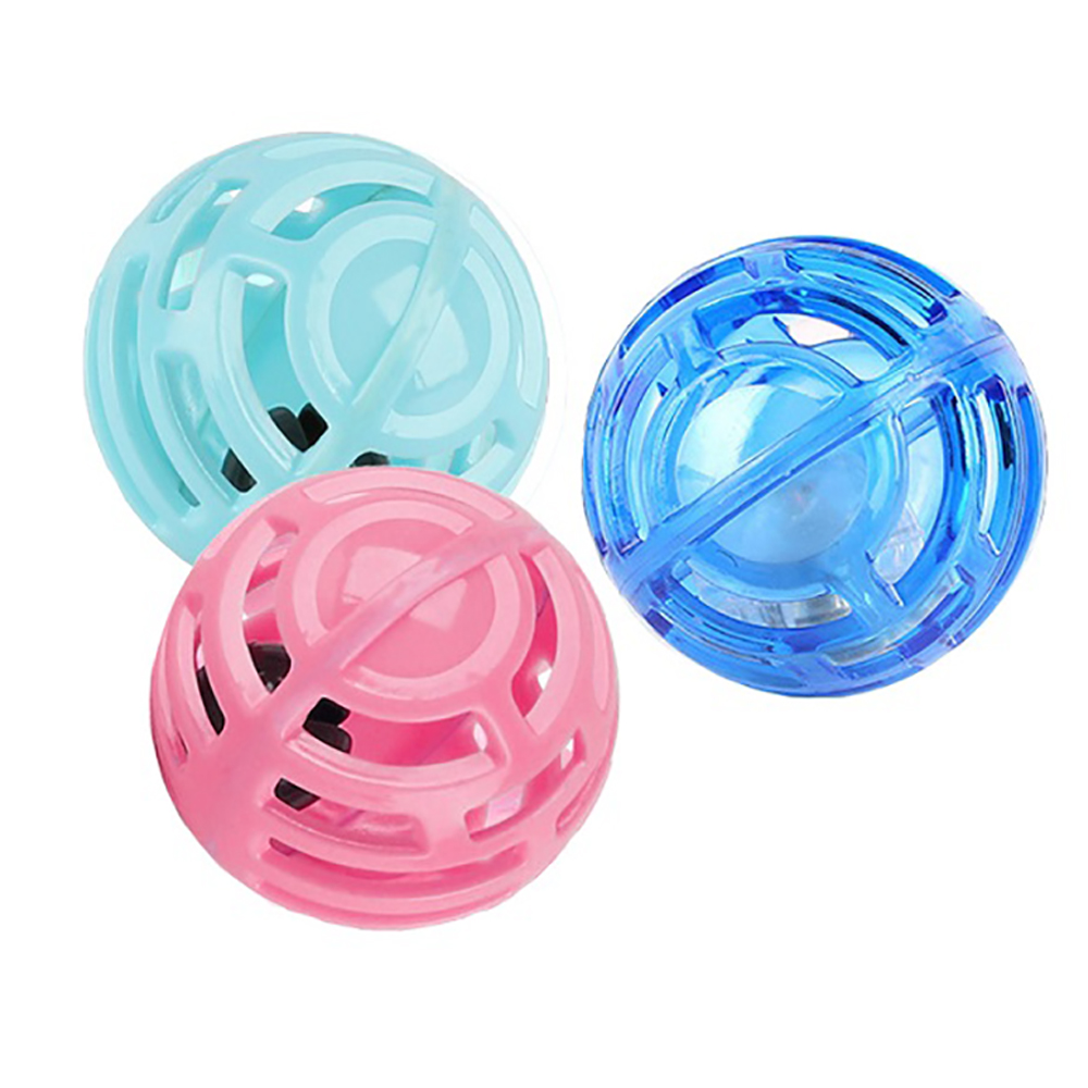 Игрушка Pets & Friends PF-SETBALL-02 шарик, подсветка, 3 шт, диаметр 5 см, 20х6х5 см