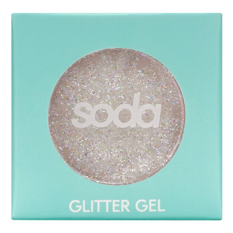 

Глиттер - гель Soda Glitter Gel цвет 001 Вирго 1,5 г