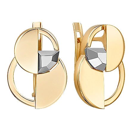 

Серьги из желтого золота PLATINA jewelry 02-5053-00-000-1121, 02-5053-00-000-1121