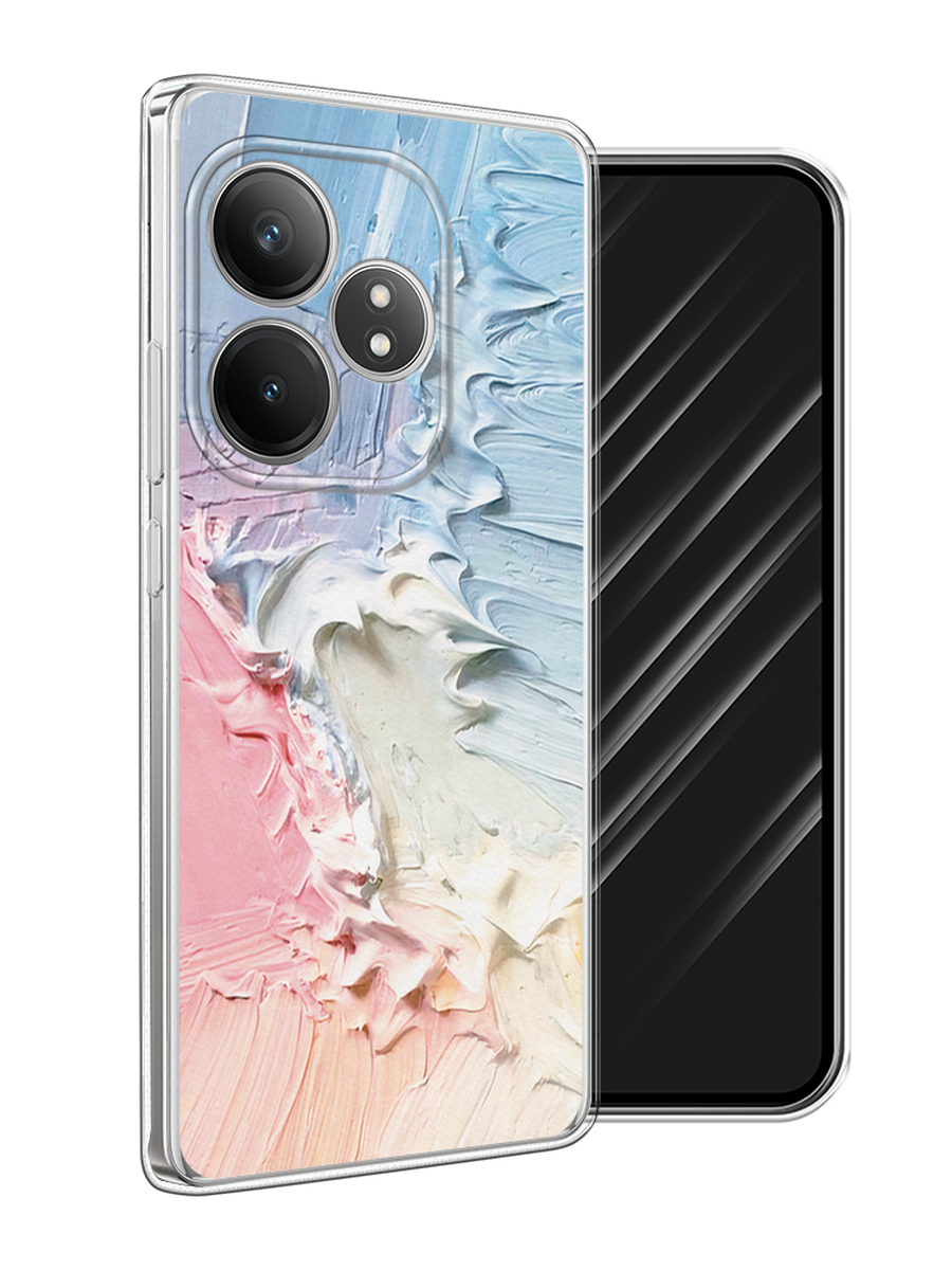 

Чехол Awog на Realme GT 6T "Фруктовое мороженное", Голубой;розовый;желтый, 2517550-1