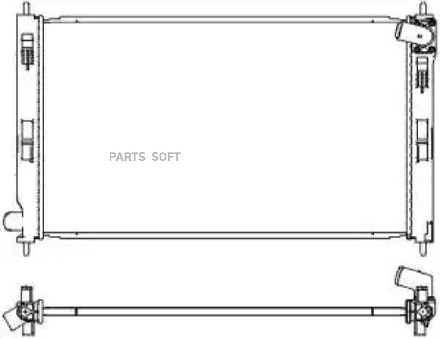 

Радиатор Sakura 33218503