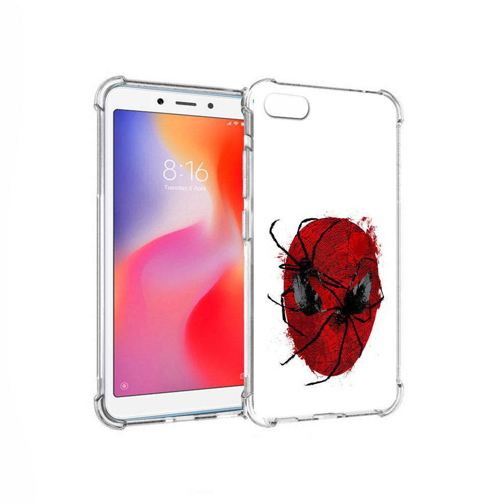 

Чехол MyPads Tocco для Xiaomi Redmi 6A человек паук (PT113916.305.673), Прозрачный, Tocco