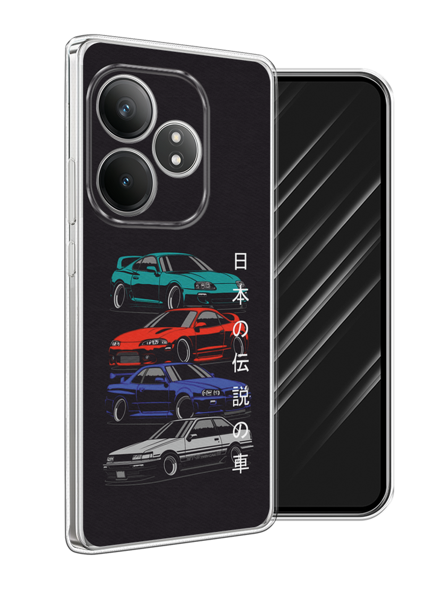 

Чехол Awog на Realme GT 6T "JDM Legend cars", Зеленый;красный;синий, 2517550-1