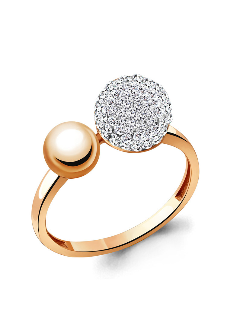 

Кольцо из серебра р. , Kari Jewelry 66662.6, стекло, 66662.6