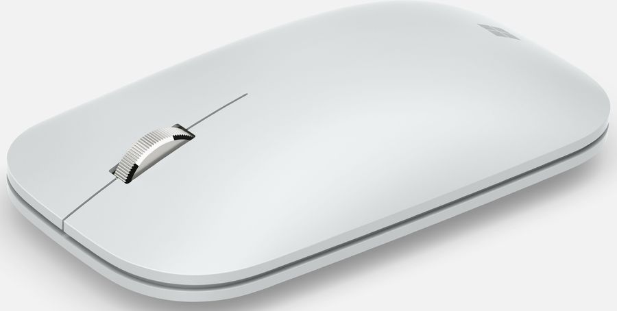 фото Беспроводная мышь microsoft mobile mouse modern white (ktf-00067)