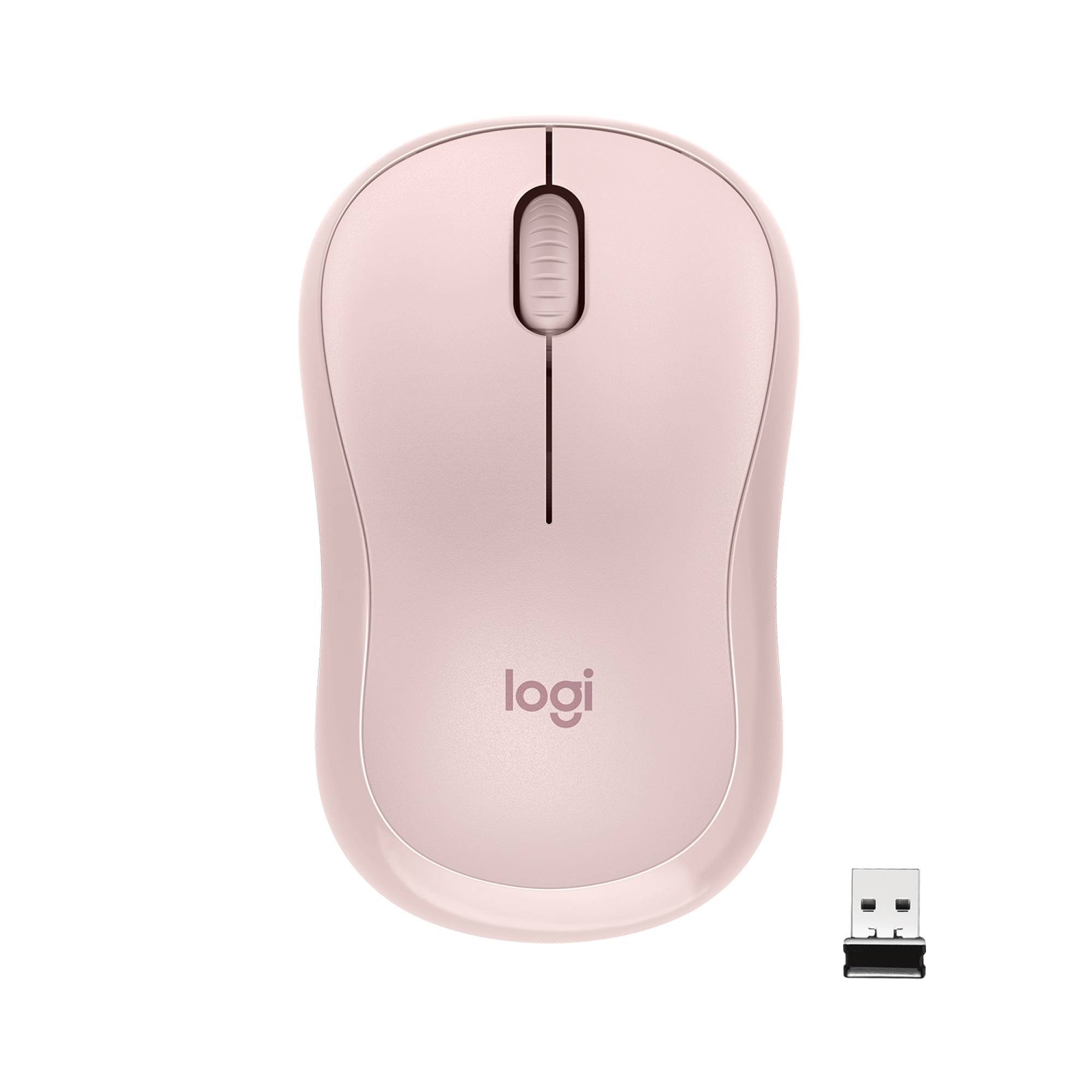 Беспроводная мышь LOGITECH Silent M220-ROS Pink (910-006129)