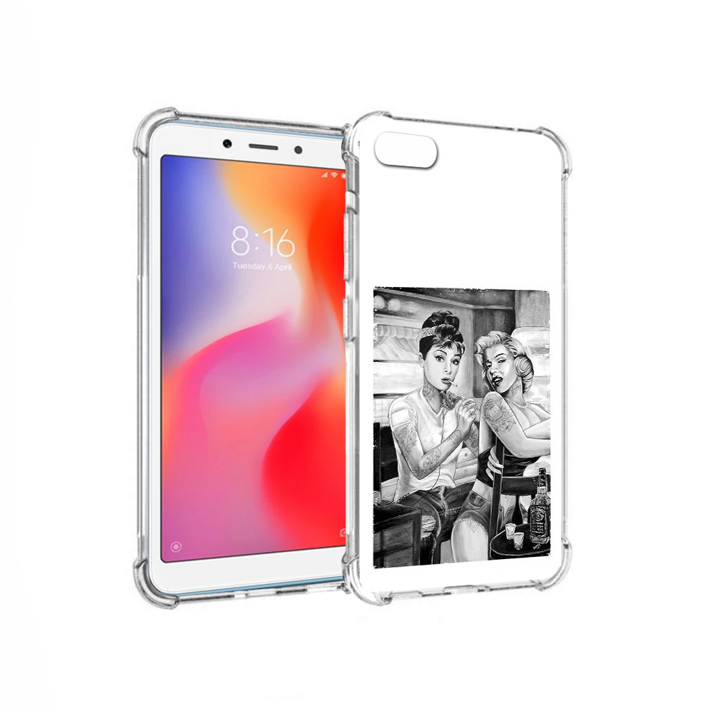 

Чехол MyPads Tocco для Xiaomi Redmi 6A тату мастер (PT113916.305.637), Прозрачный, Tocco