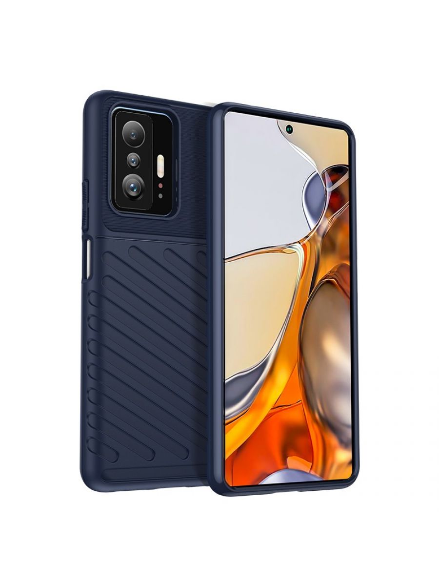 

Чехол Thunder для смартфона Xiaomi 11T/11T Pro Синий