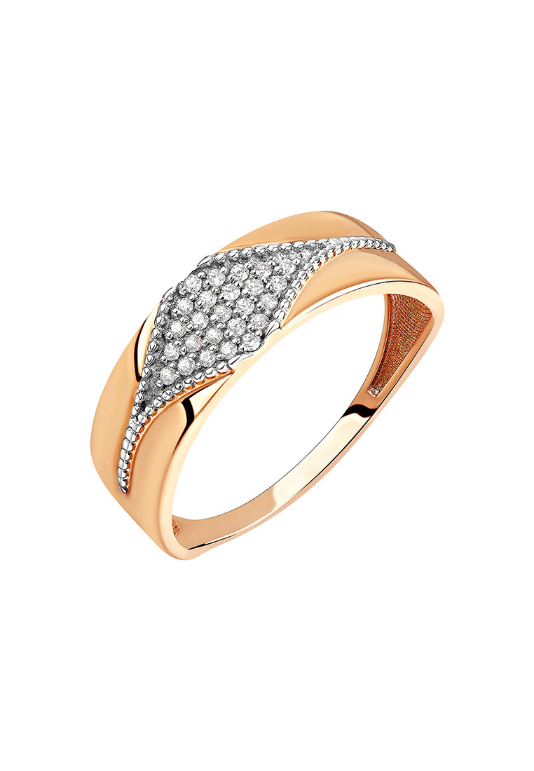 

Кольцо из золота р. , Kari Jewelry КЛ-702500, фианит, КЛ-702500