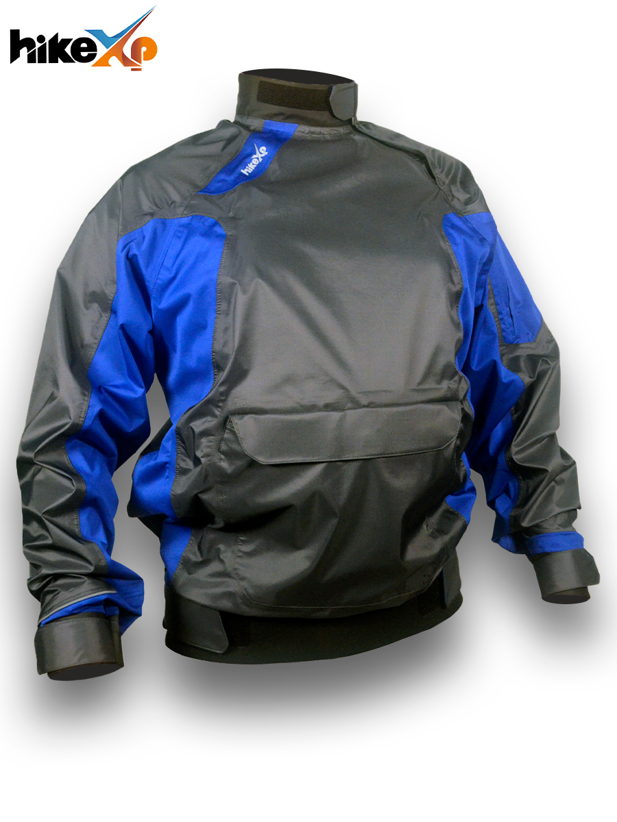 Куртка мембранная непромокаемая hikeXp Element Pro Blue/Grey L
