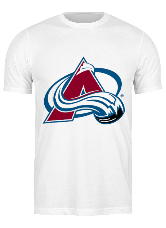 

Футболка мужская Printio Colorado avalanche белая S, Белый, Colorado avalanche