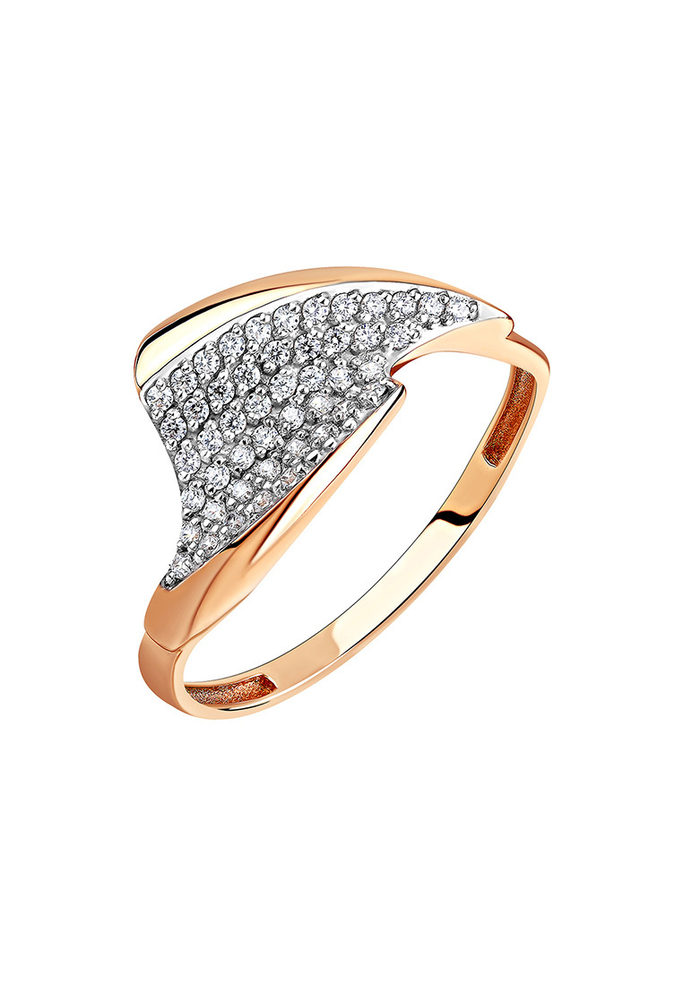 

Кольцо из желтого золота с фианитом р.  Kari Jewelry КЛ-702336, КЛ-702336