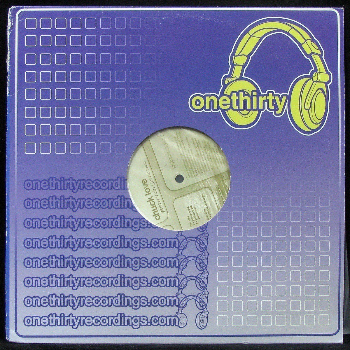 

LP Chuck Love - Yellow Truth (maxi) Onethirty Recordings (304236)