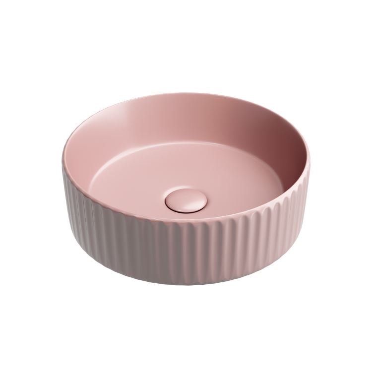 

Раковина накладная круглая Ceramicanova Element CN6057MP, Розовый матовый, CN6057MP