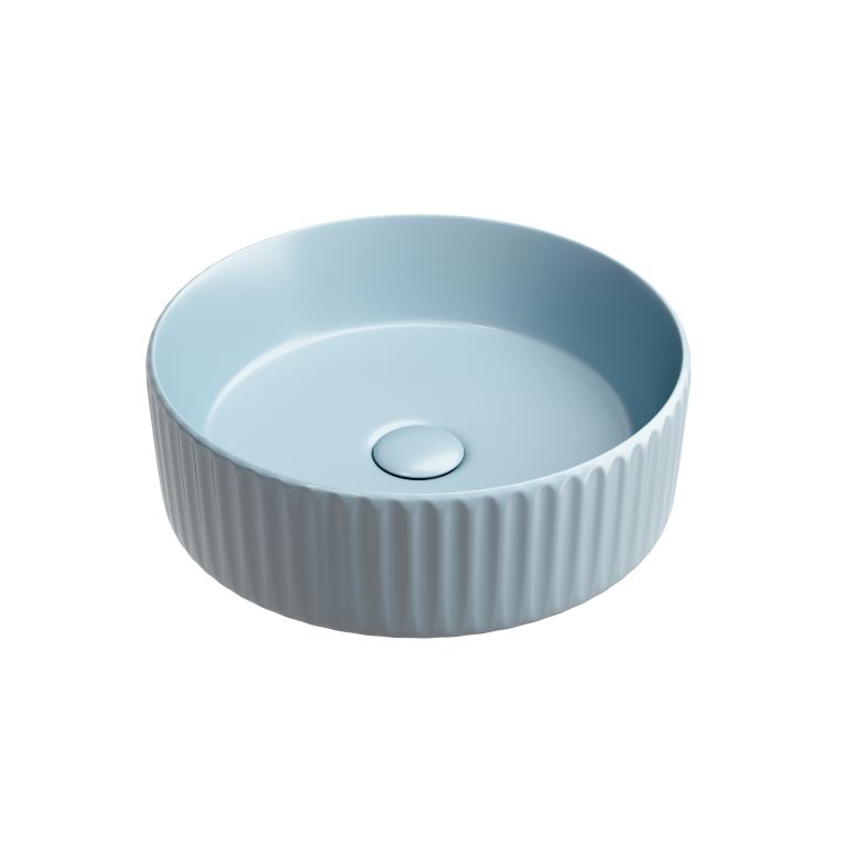 

Раковина накладная круглая Ceramicanova Element CN6057ML, Голубой матовый, CN6057ML