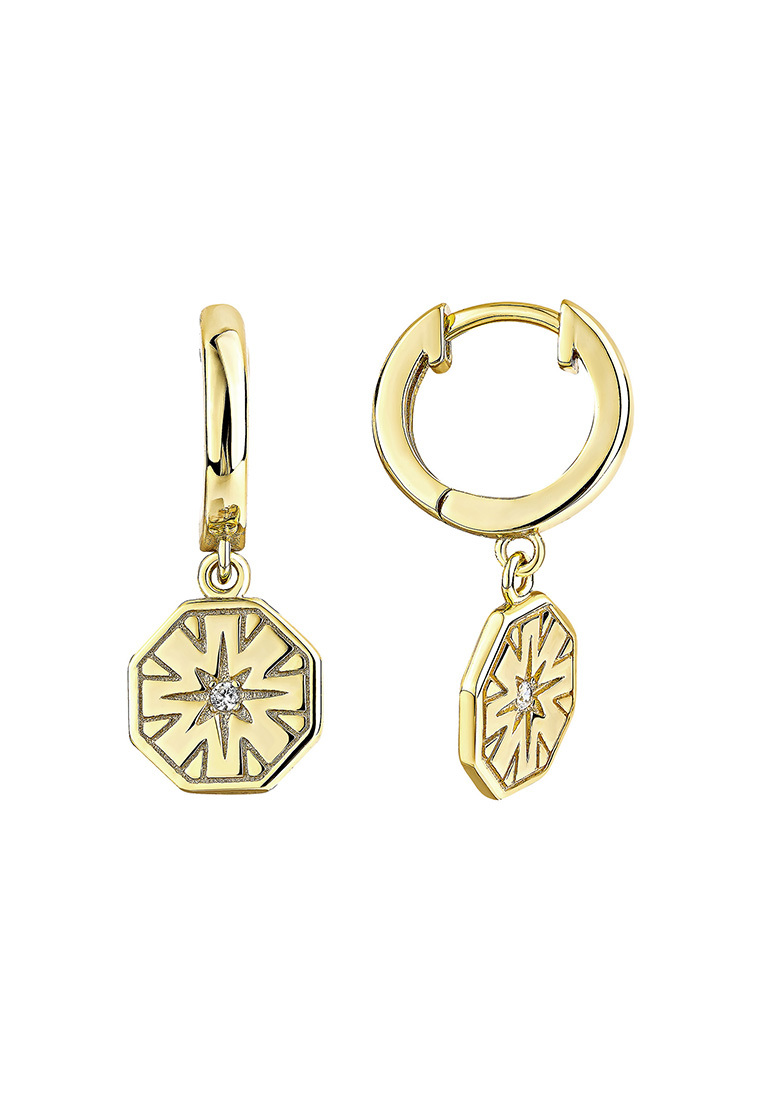 

Серьги из серебра с фианитом Kari Jewelry СЛ-0169, СЛ-0169