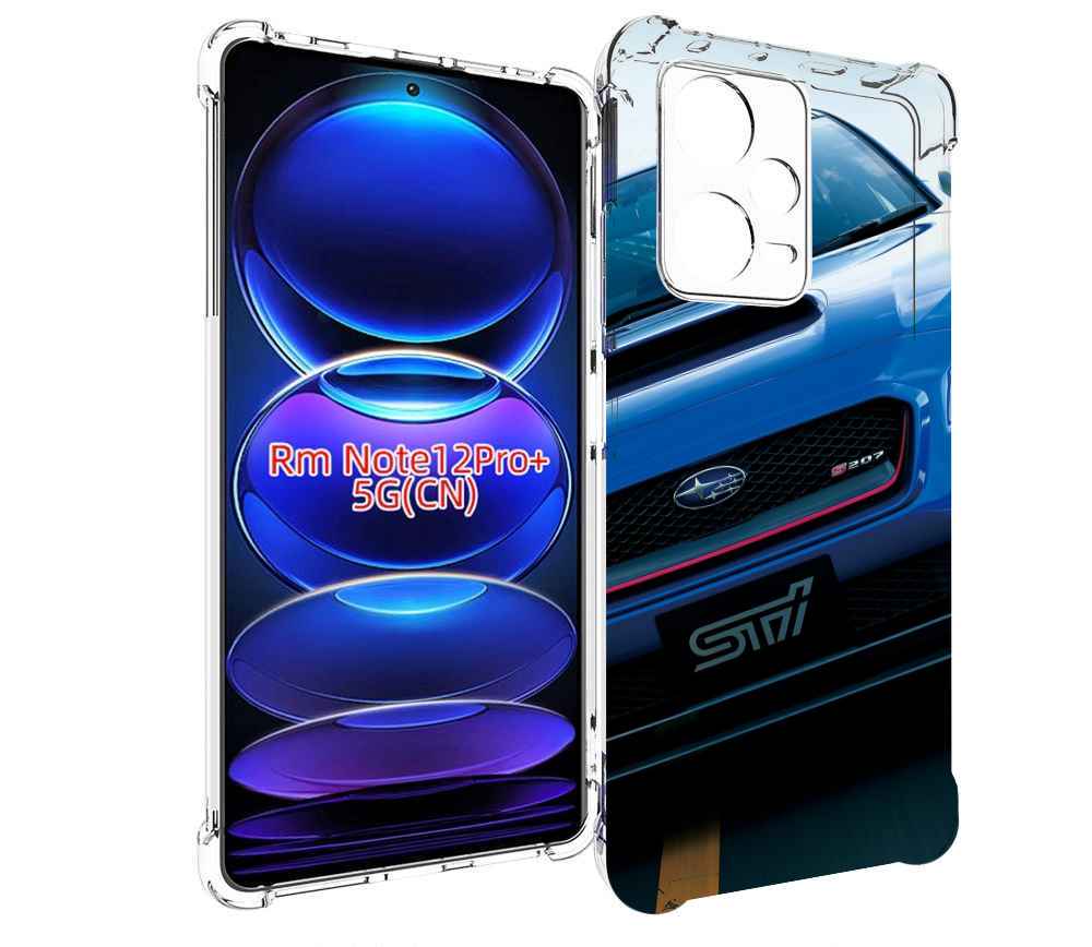 

Чехол MyPads subaru 2 для Xiaomi Redmi Note 12 Pro + Plus, Прозрачный, Tocco
