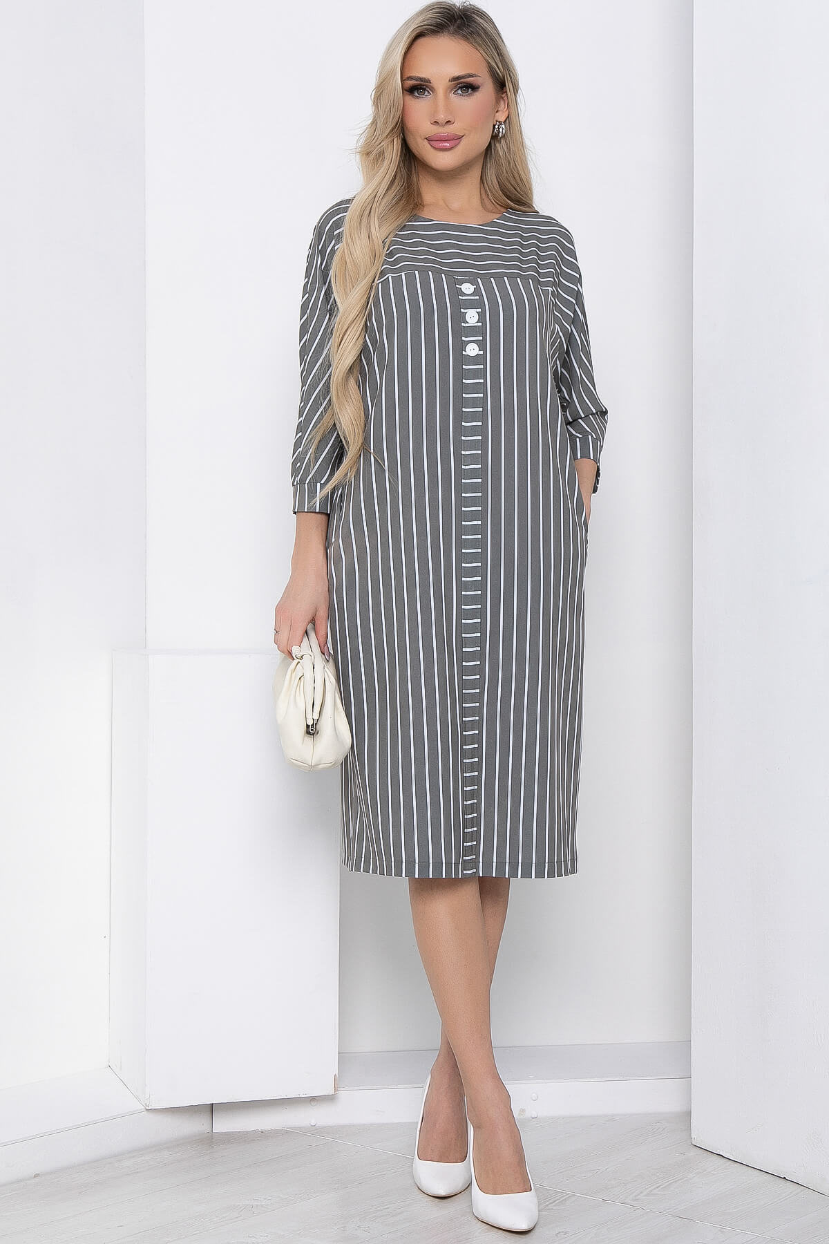 

Платье женское LT Collection Стэйси хаки 50 RU, Стэйси
