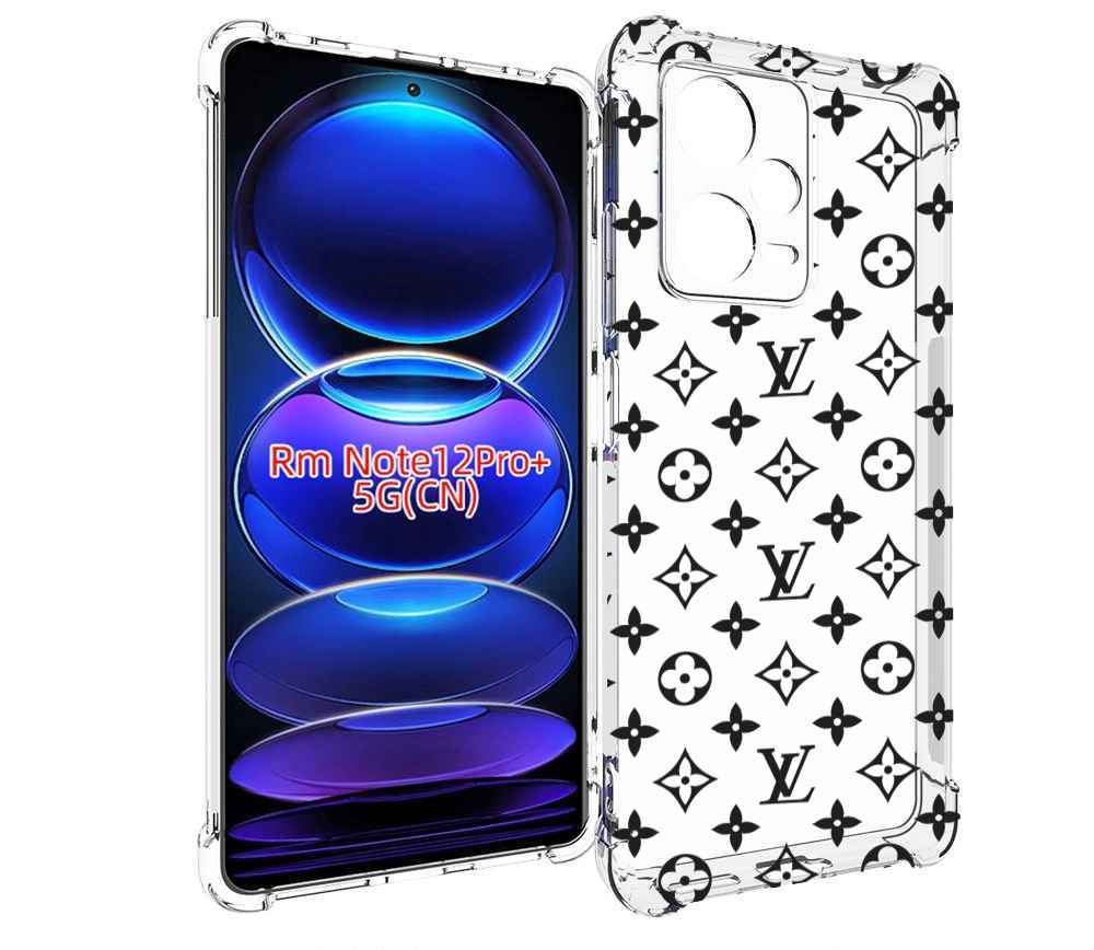 

Чехол MyPads стильный-принт-на для Xiaomi Redmi Note 12 Pro + Plus, Прозрачный, Tocco