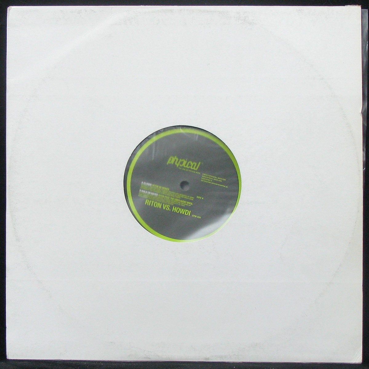 

LP Riton vs. Howdi - Closer / Walk On Water (maxi) Get Physical Music (303947)