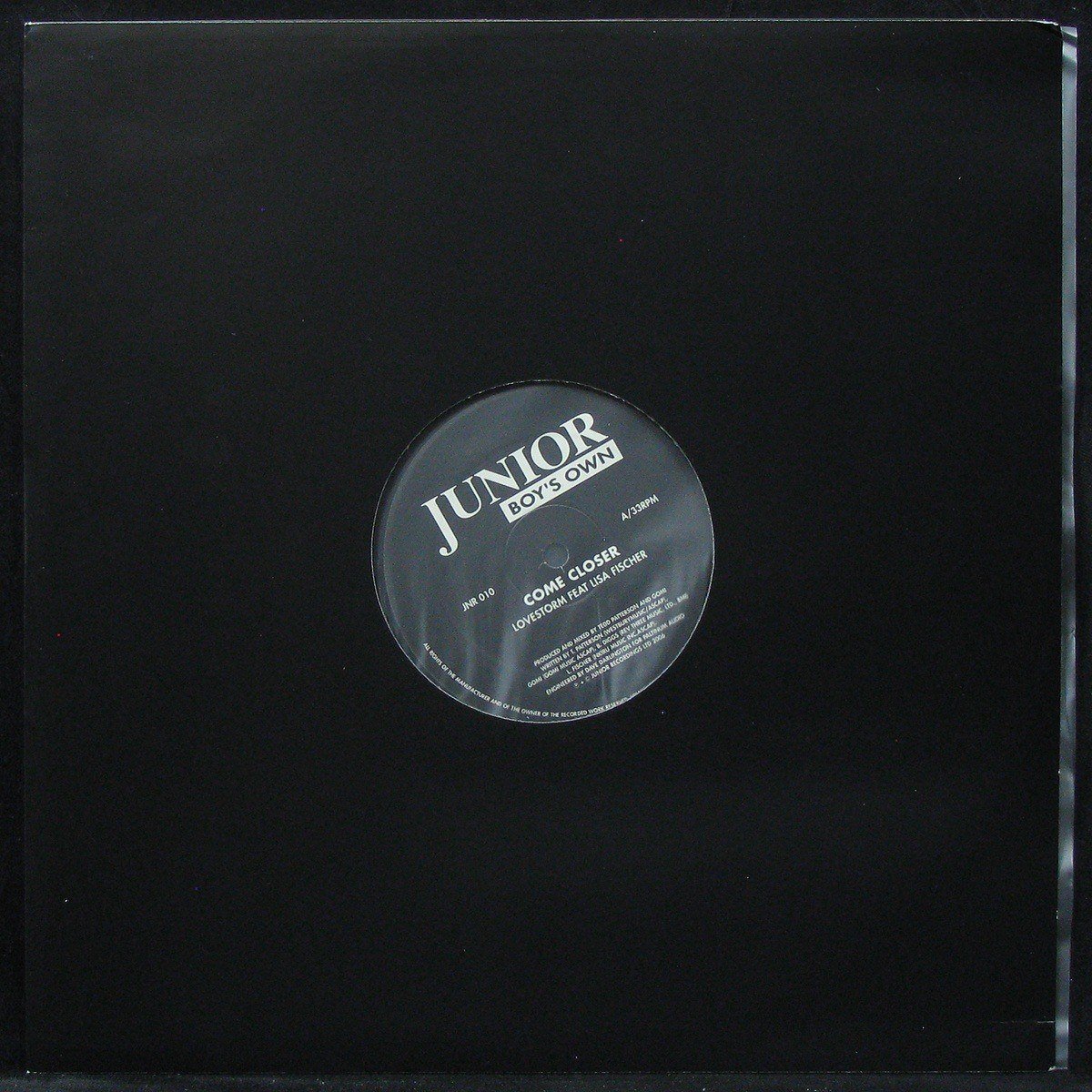 

LP Lovestorm / Lisa Fischer - Come Closer Junior Boy's Own (303943)