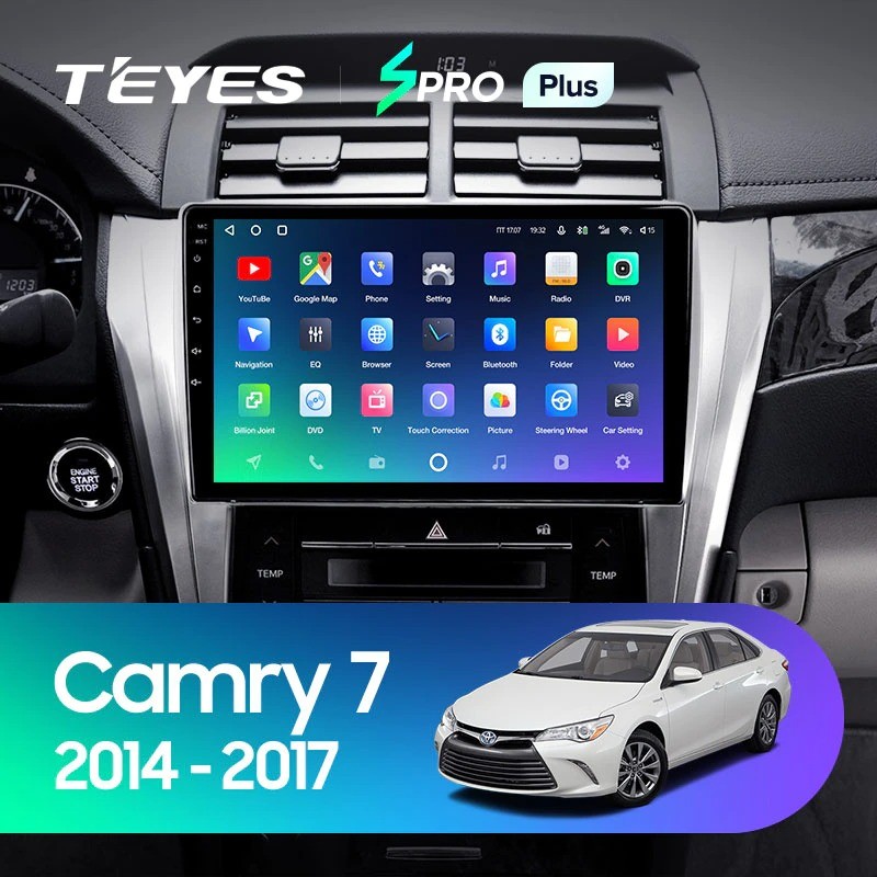 Штатная магнитола Teyes SPRO Plus 464 Toyota Camry 7 XV 50 55 2014-2017 Тип-A 3370000₽