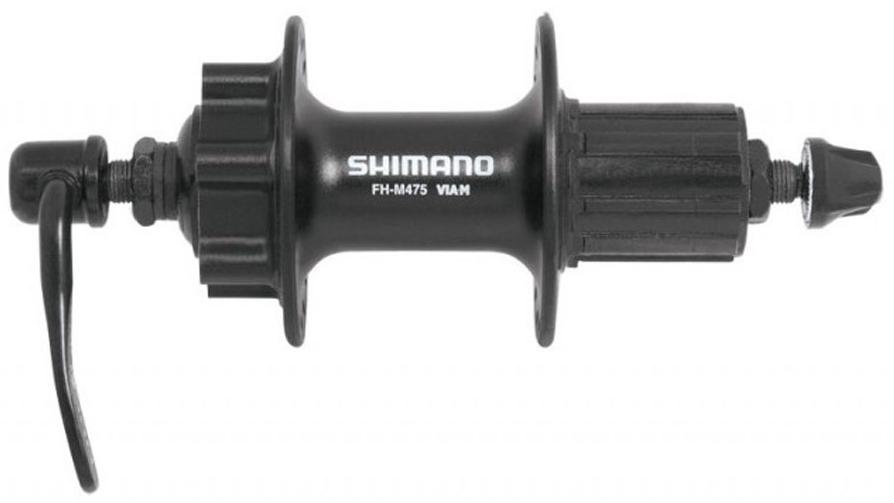 фото Втулка задняя shimano 2016 fh-m475 alivio под 8/9/10 135 длинна 36 спиц черный (б/р)