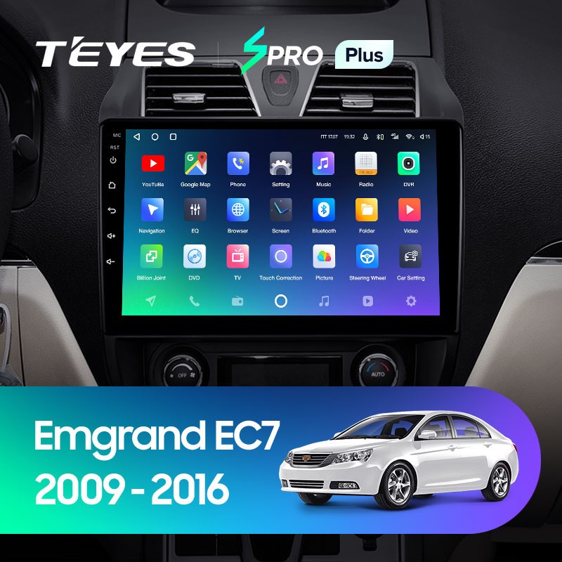Штатная магнитола Teyes SPRO Plus 432 Geely Emgrand EC7 1 2009-2016 2960000₽