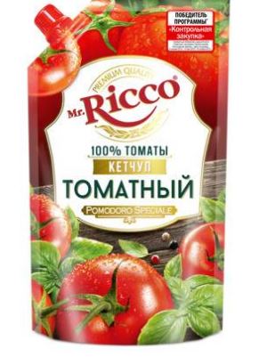 Кетчуп Mr.Ricco Томатный 550 г