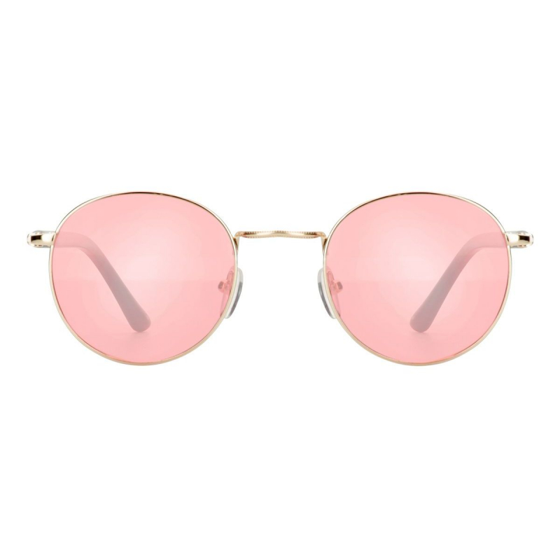 Солнцезащитные очки женские Mark O'Day Paros, Gold Pink Lens