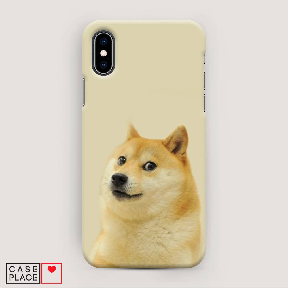 

Пластиковый чехол "Собака подозревака" на Apple iPhone X (10), 11020-7
