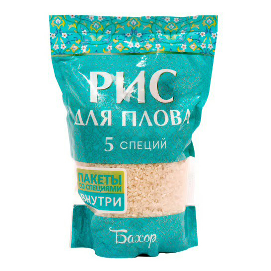 

Рис Бахор для плова 5 специй 700 г
