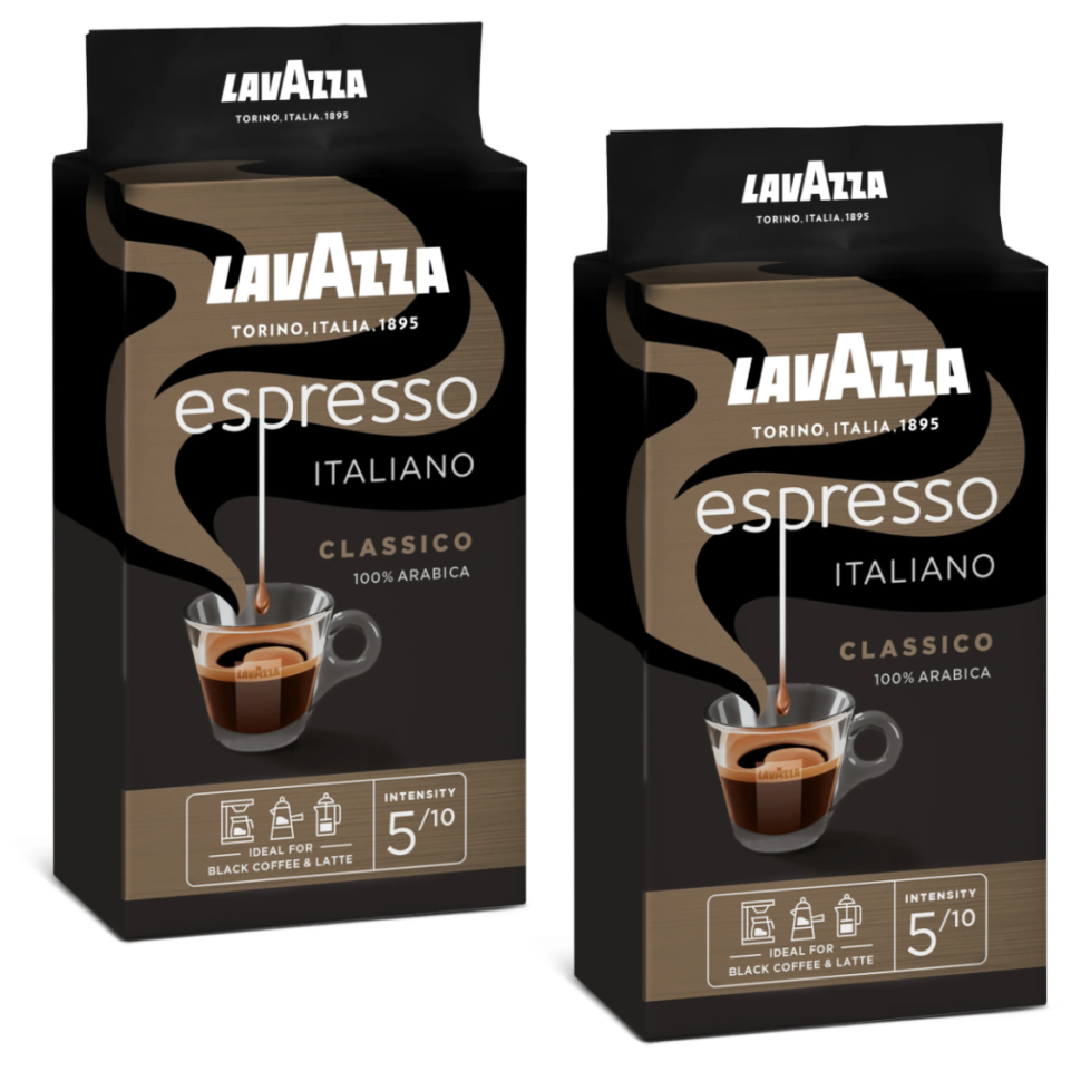 Кофе молотый Lavazza Espresso, 2 шт по 250 г