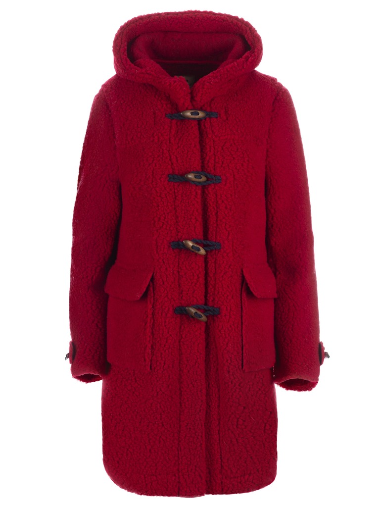 фото Пальто женское alwero redall красное 46 ru