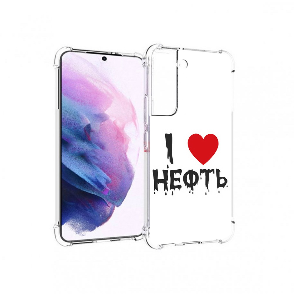 

Чехол MyPads Tocco для Samsung Galaxy S22 нефть (PT194926.508.522), Прозрачный, Tocco
