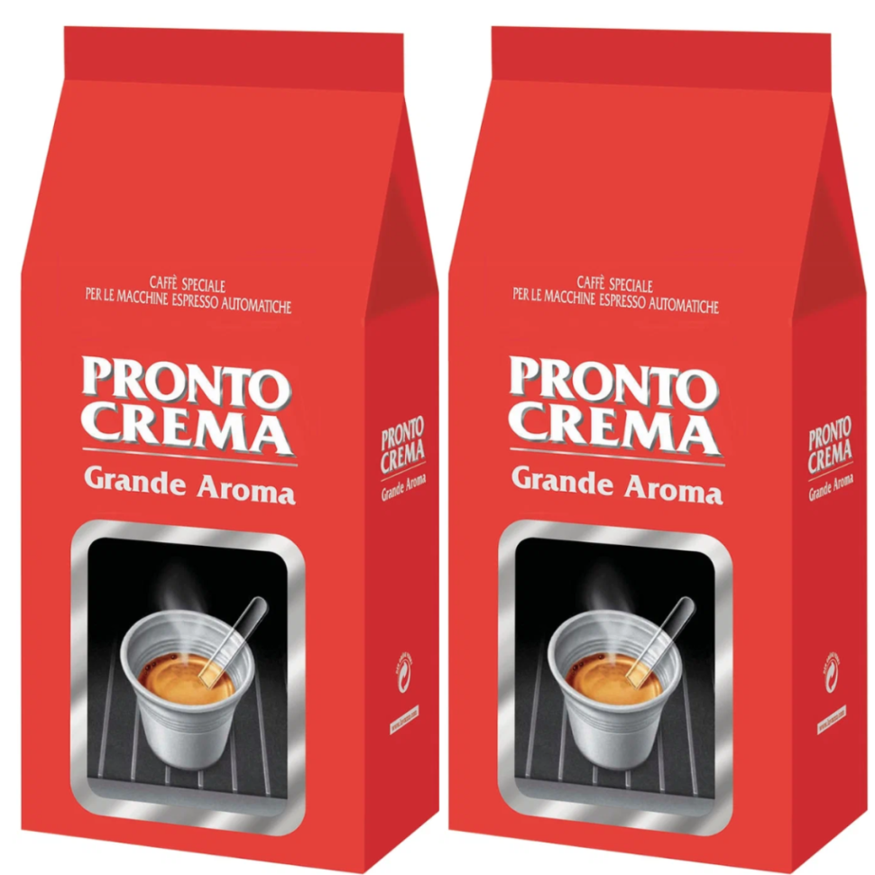 Кофе зерновой Lavazza Pronto Crema, 2 шт по 1 кг