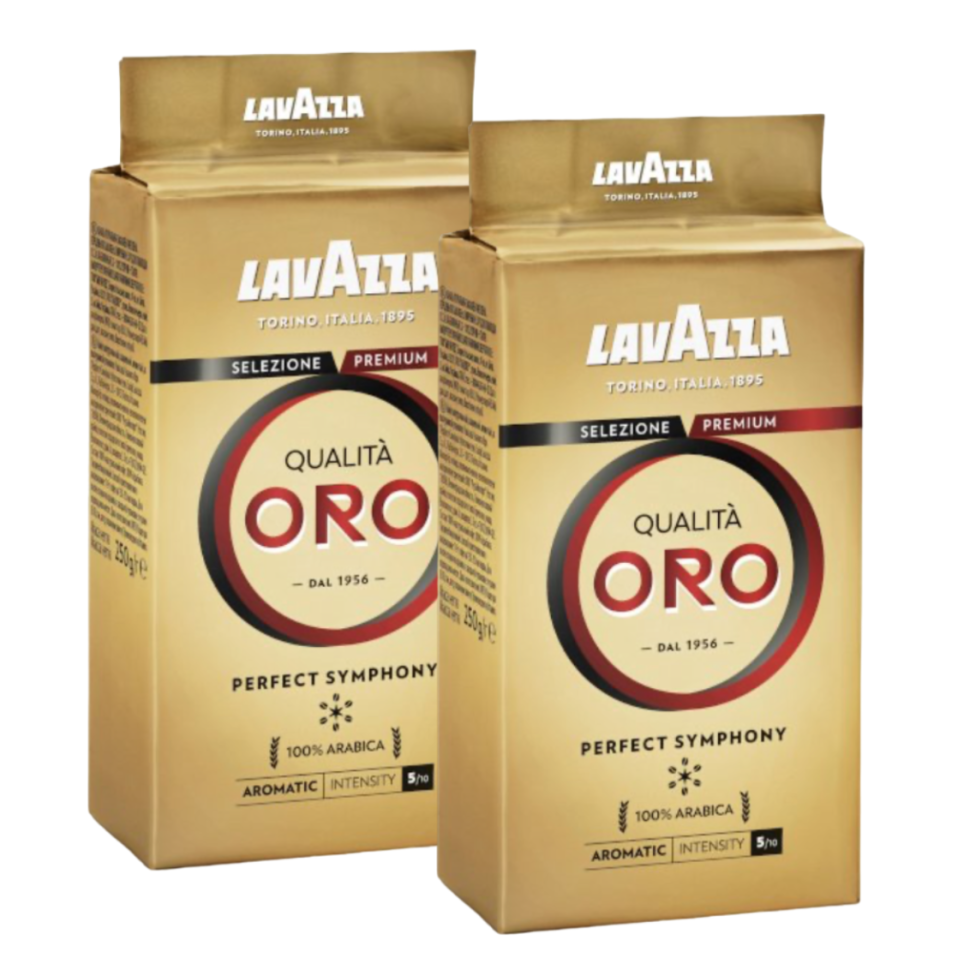 Кофе молотый Lavazza Qualita Oro, 2 шт по 250 г