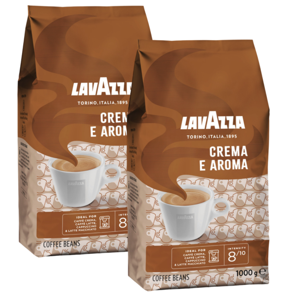 Кофе зерновой Lavazza Crema e Aroma, 2 шт по 1 кг