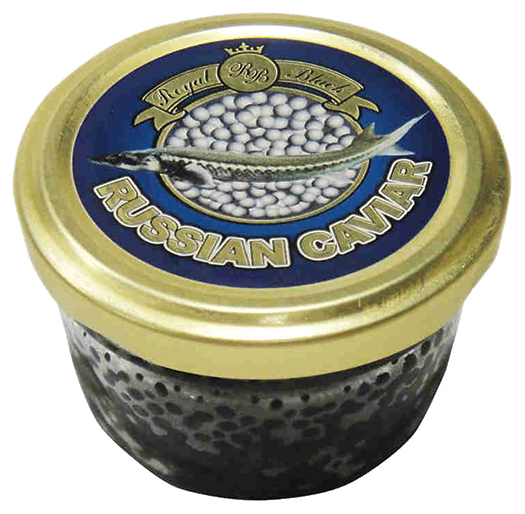 

Икра осетра Royal Black зернистая 100 г