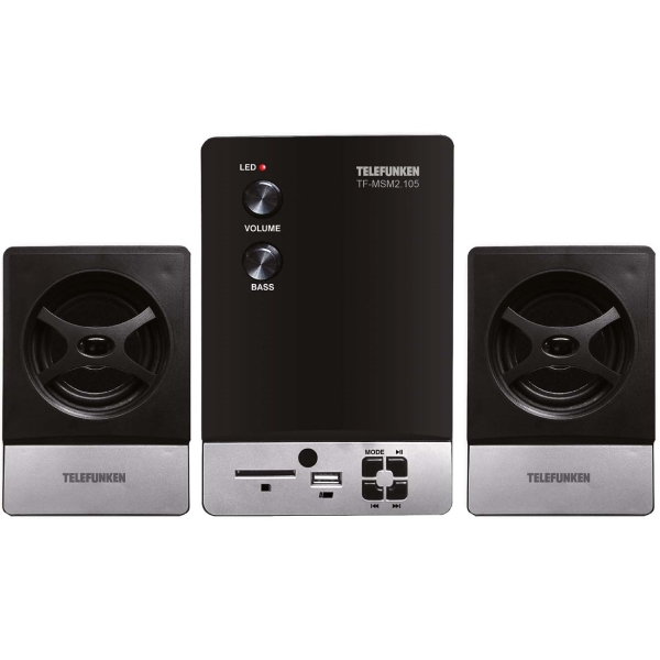 

Музыкальный центр Telefunken TF-MSM2.105 Black, TF-MSM2.105