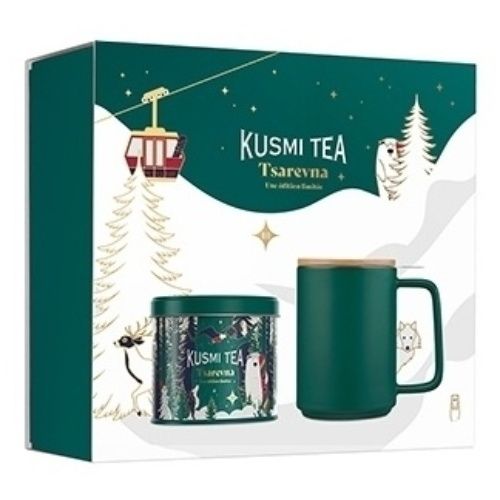 Чай черный Kusmi Tea Tsarevna and Glogg Duo листовой 1,2 кг