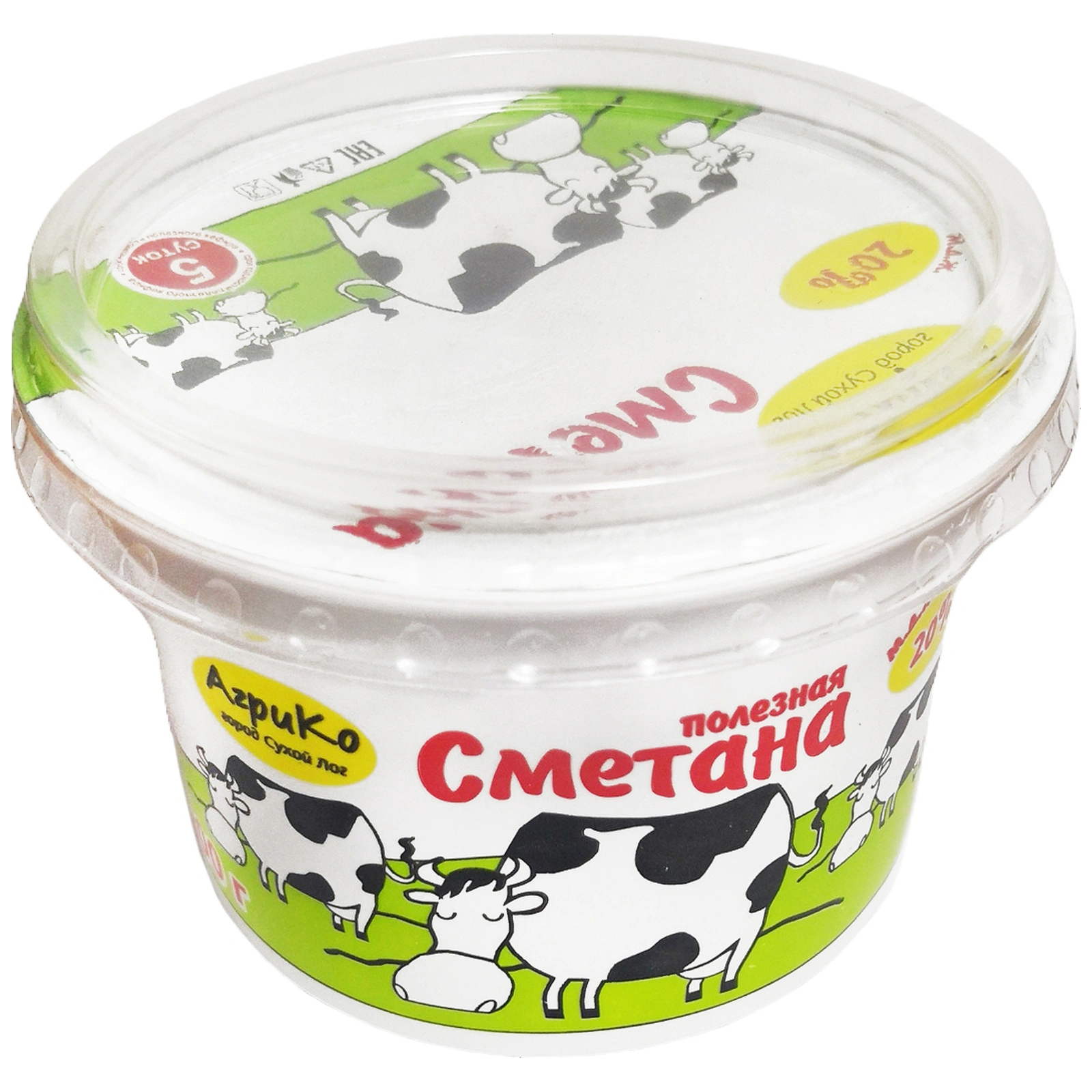 

Сметана АгриКо 20% БЗМЖ 200 г
